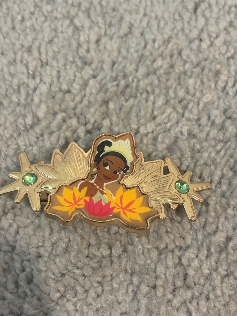 Disney Princess Tiana hair clip